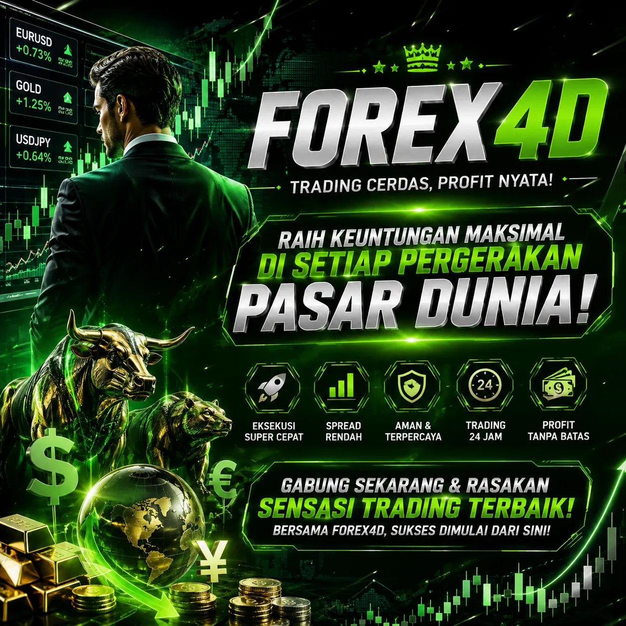 Forex4D Banner